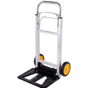 HYTAMA TOOLS TOLSEN Aluminium Folding Luggage Trolley with Telescopic Handle Maximum Load 90 kg