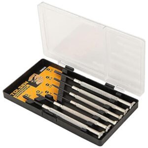 Tolsen - 6Pcs Precision Screwdriver Set,20031,