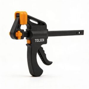 Tolsen Quick Ratchet Bar Clamp Set D11-3 Tool Fast Action Adjustable Clamping Set for Woodworking Assembly Gluing Alignment and General Workshop Fabrication Applications